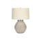 Monarch Specialties Lighting, 25 in.H, Table Lamp, Cream Concrete, Beige Shade, Contemporary I 9714 - alternate 5